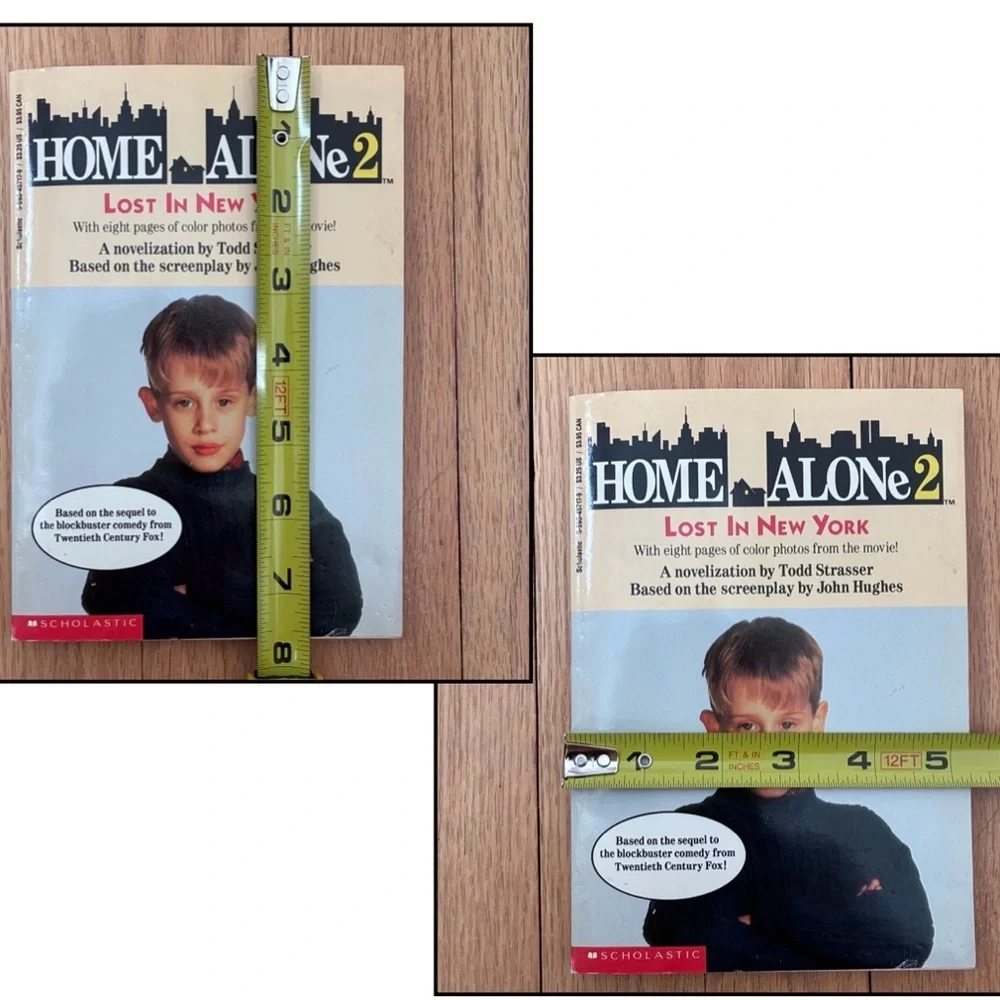 HOME ALONE 2 LOST IN NEW YORK, softcover, A novelization by Todd Strasser 1992